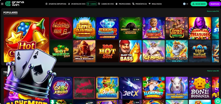 Granawin Jugador Tragaperras